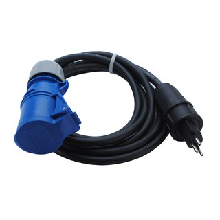 ACCU-24 Adapter cable Switzerland to CEE coupling 3m