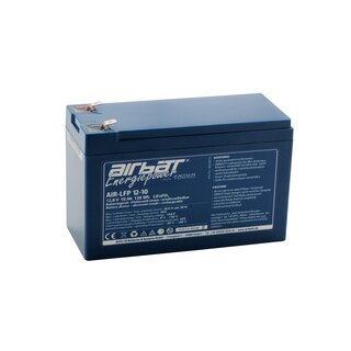 AIRBATT Energiepower AIR-LFP 12-10 12,8V 10Ah LiFePO4 Versorgungsbatterie