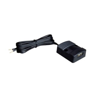 Flache Power USB Steckdose 12-24V 3A USB-A