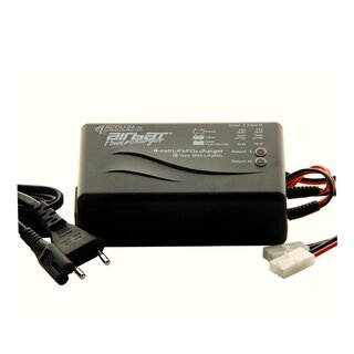 AIRBATT Powercharger 2641 12V 2,0A DUO-Ladegert  - LiFePO4 Tamiya