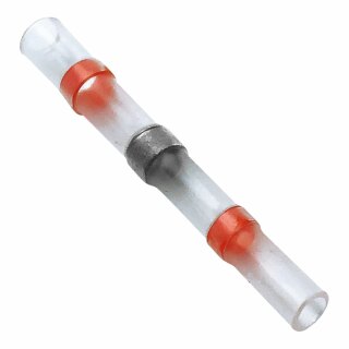 Schrumpfverbinder 0,5-1 mm , rot, Warmschrumpf-Kabelverbinder